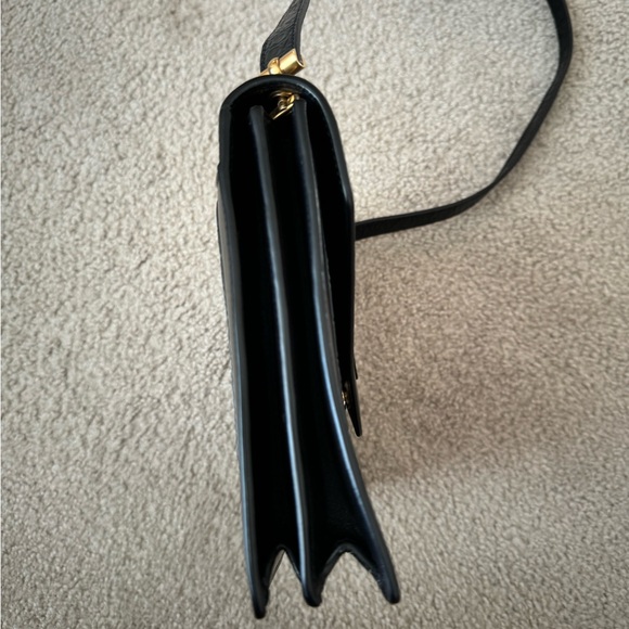 Authentic Saint Laurent Gaby YSL Envelope Croc-Embossed Satchel Bag - Picture 8 of 17